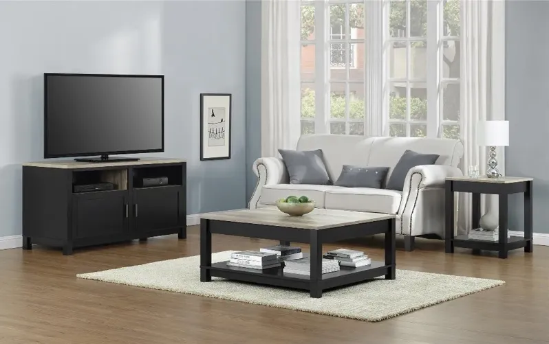 Carver Black Coffee Table