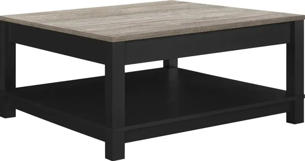 Carver Black Coffee Table