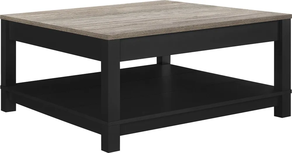 Carver Black Coffee Table