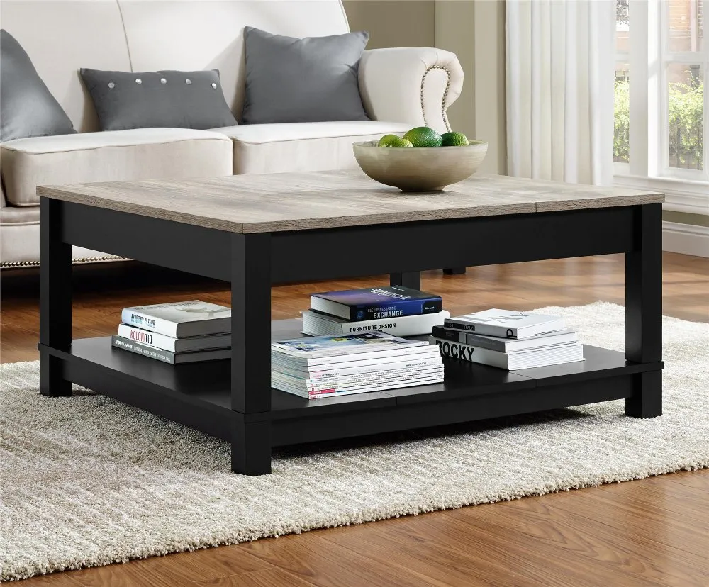 Carver Black Coffee Table