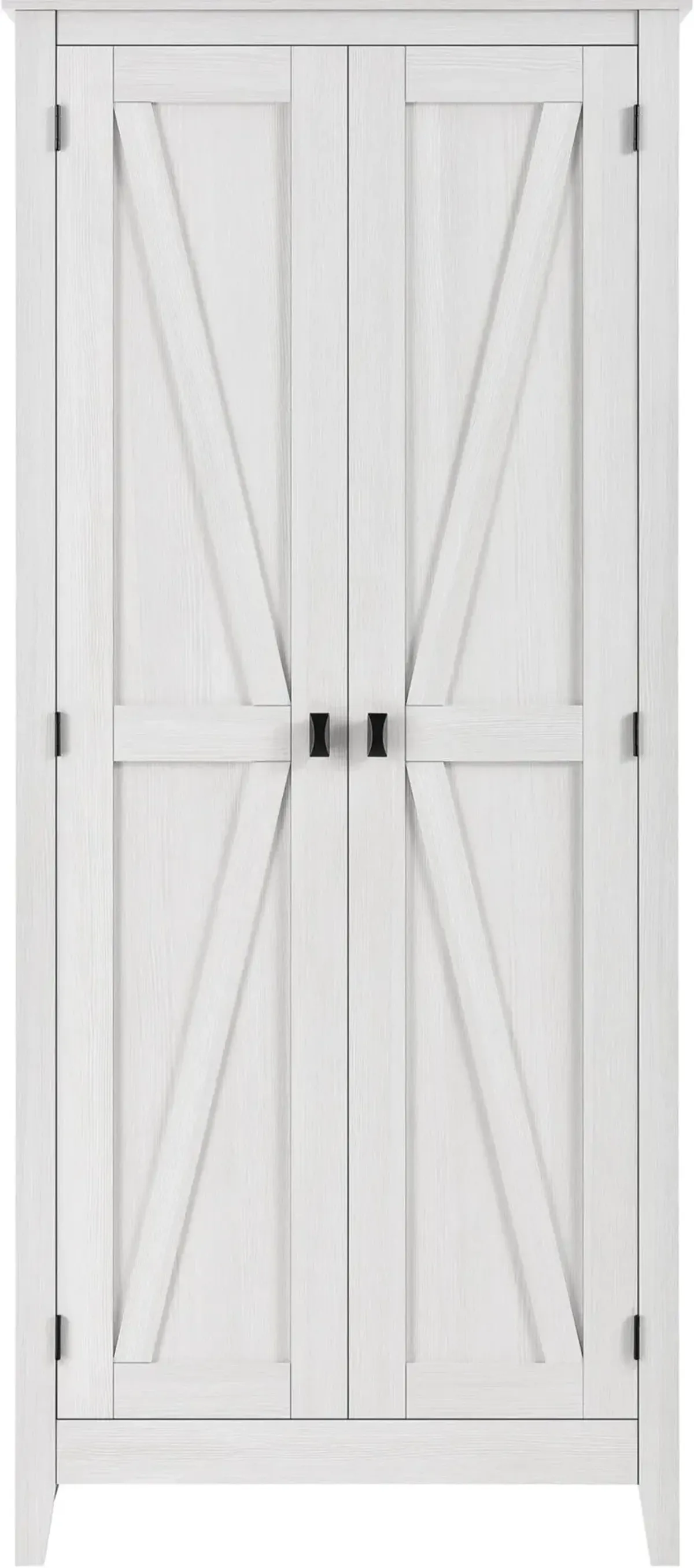 Farmington White 31.5" Wide Storage Cabinet