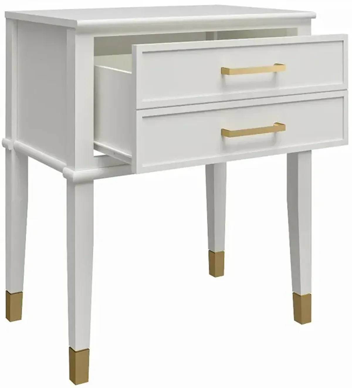 Westerleigh White End Table