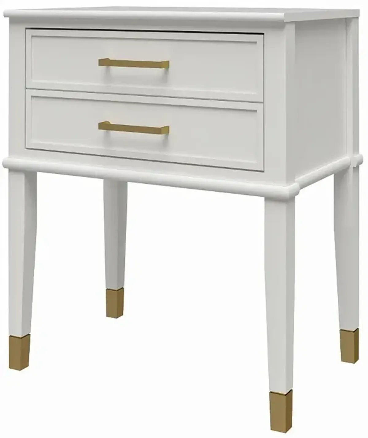 Westerleigh White End Table