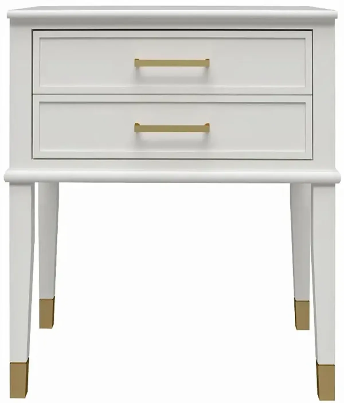 Westerleigh White End Table