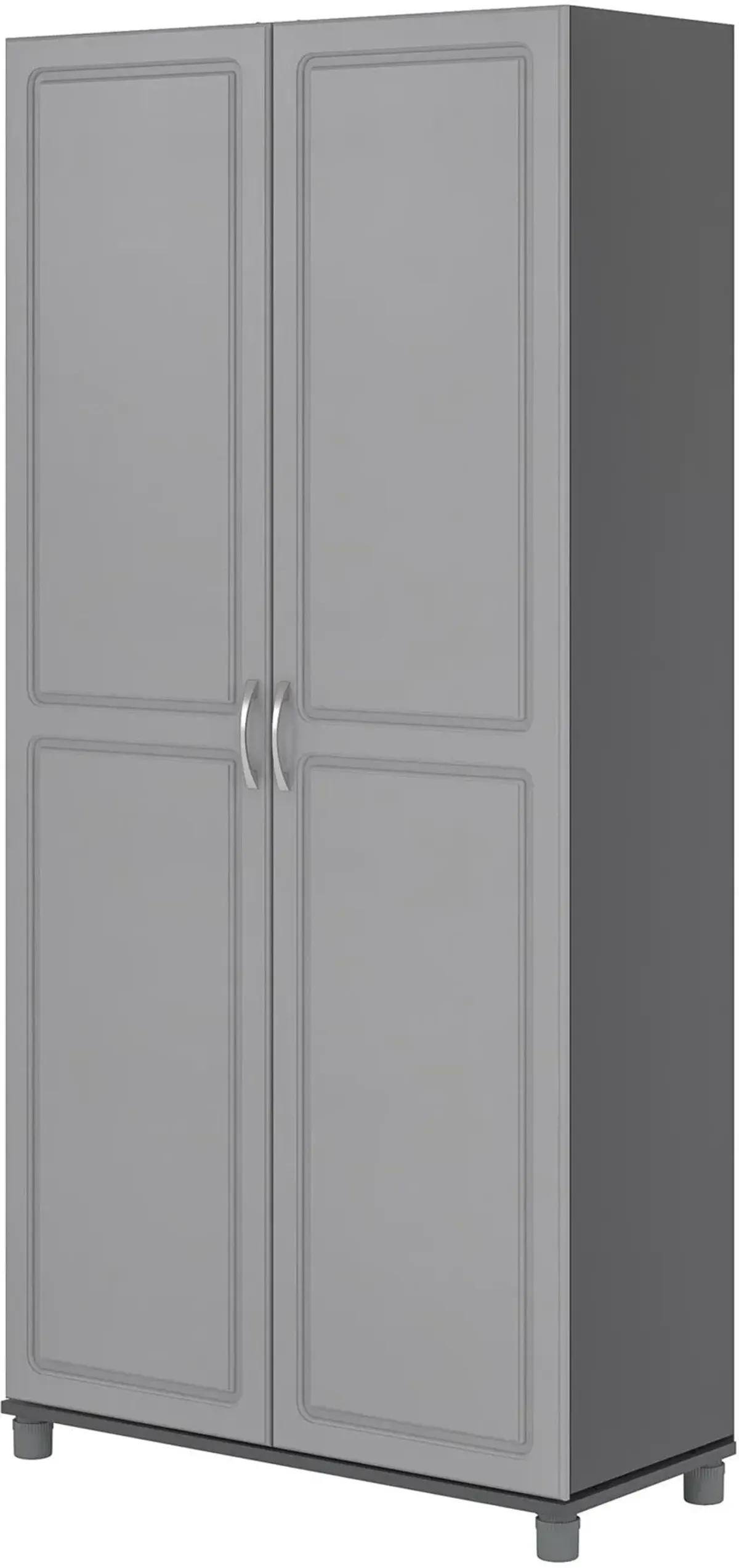 Kendall Gray 36" Utility Storage Cabinet