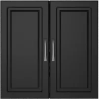 Kendall Black 24" Wall Cabinet