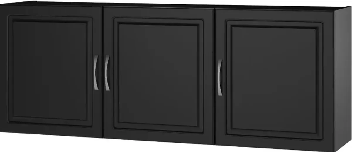 Kendall Black 54" Wall Cabinet