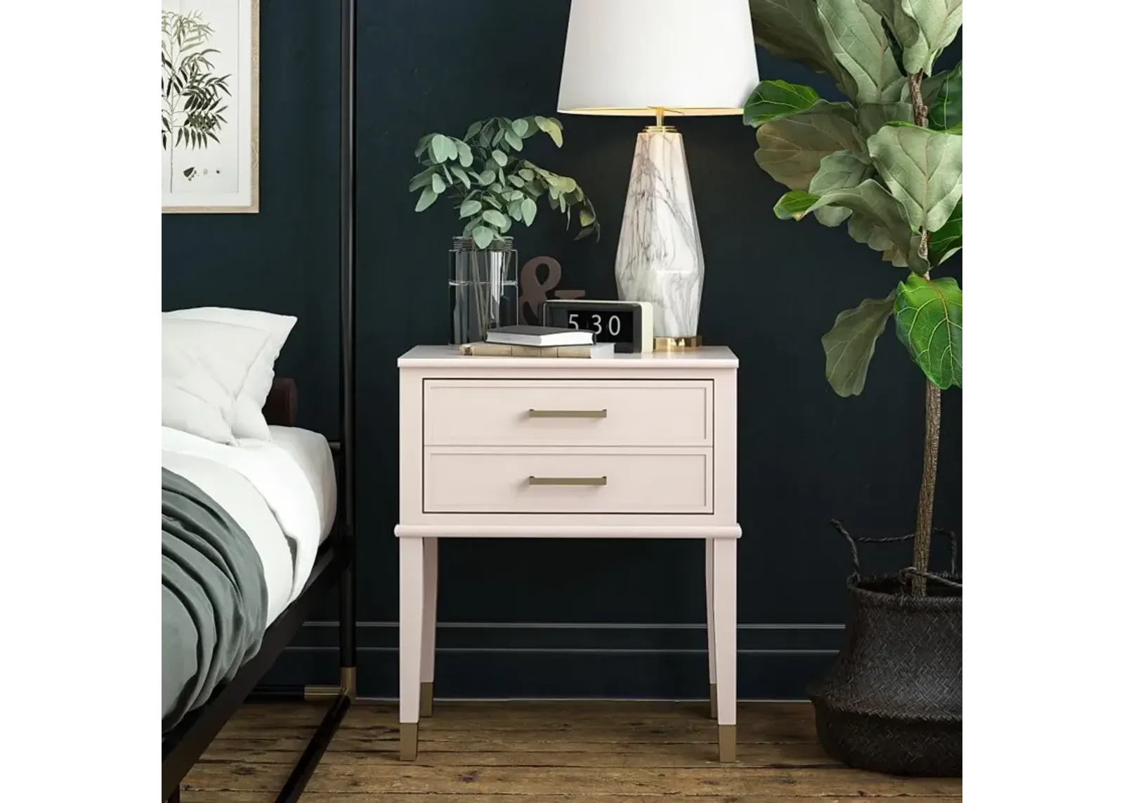 Westerleigh Pink End Table