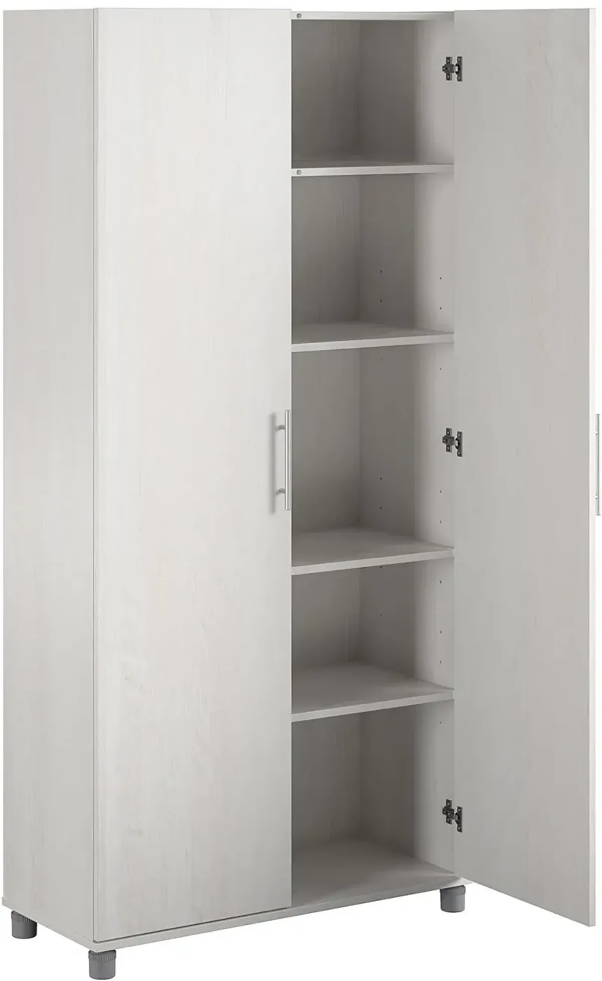 Camberly Ivory Oak 36" Storage Cabinet