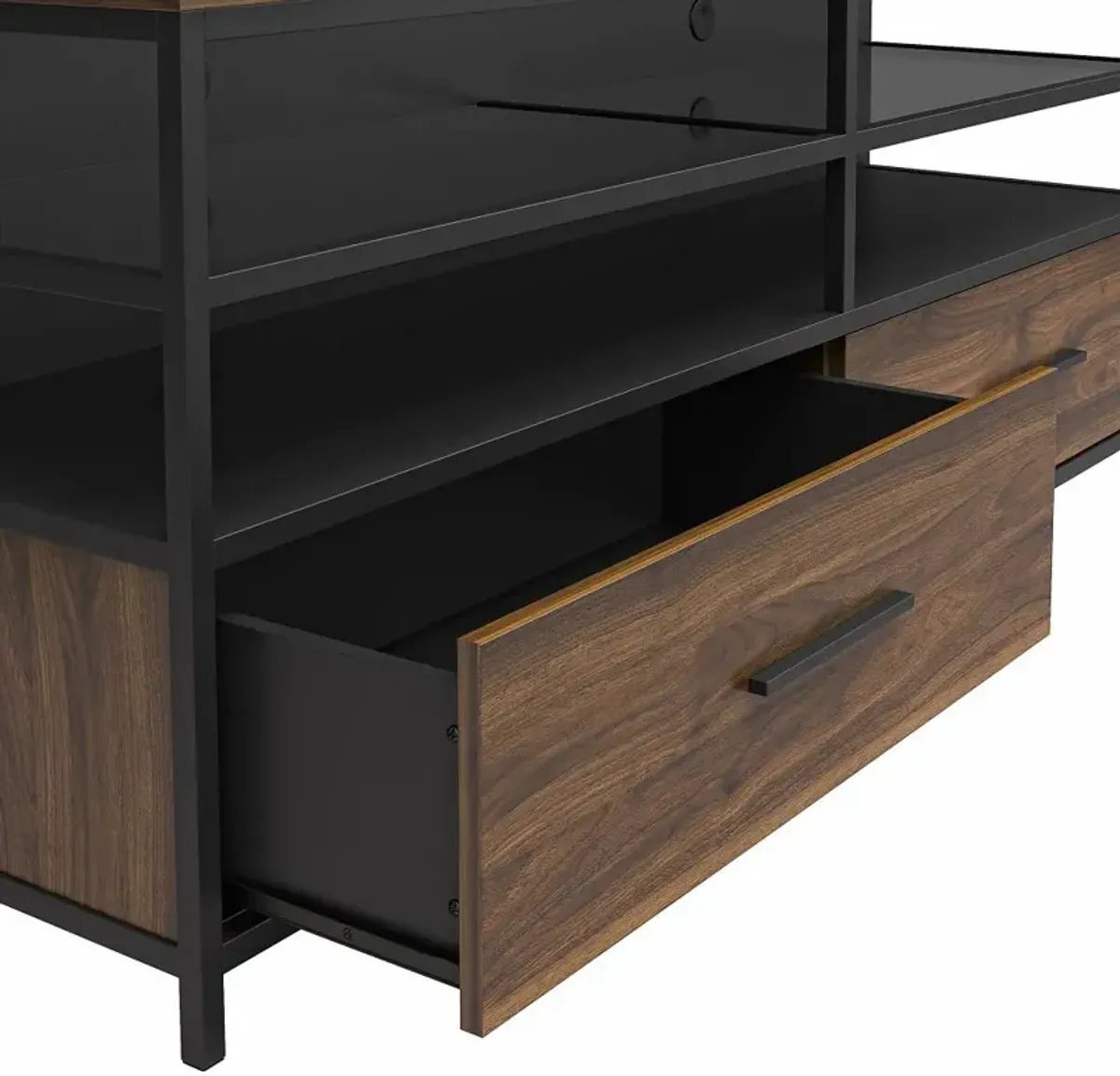 Structure Dark Brown 60" TV Stand