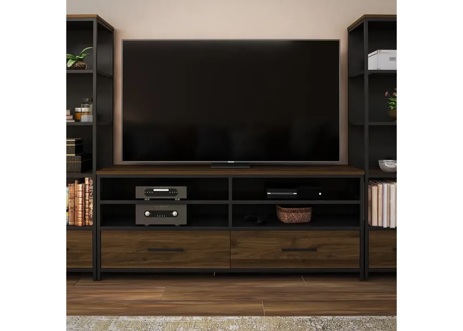 Structure Dark Brown 60" TV Stand