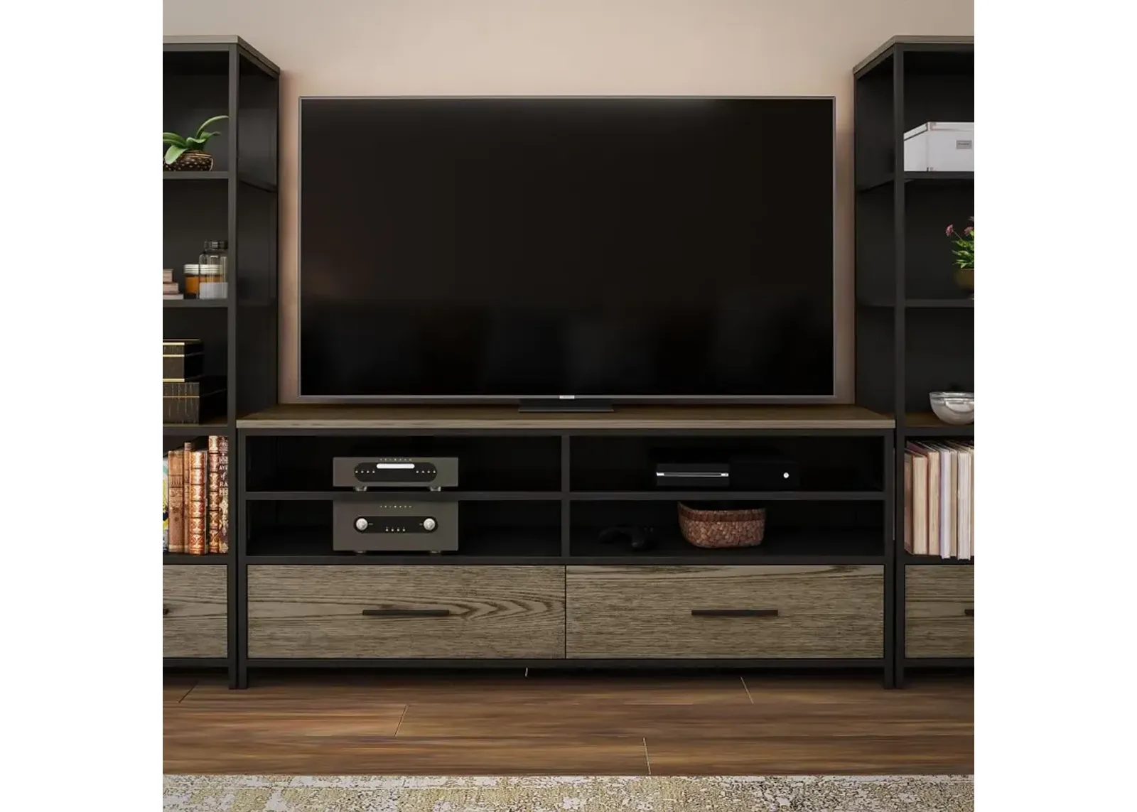 Structure Light Brown 60" TV Stand