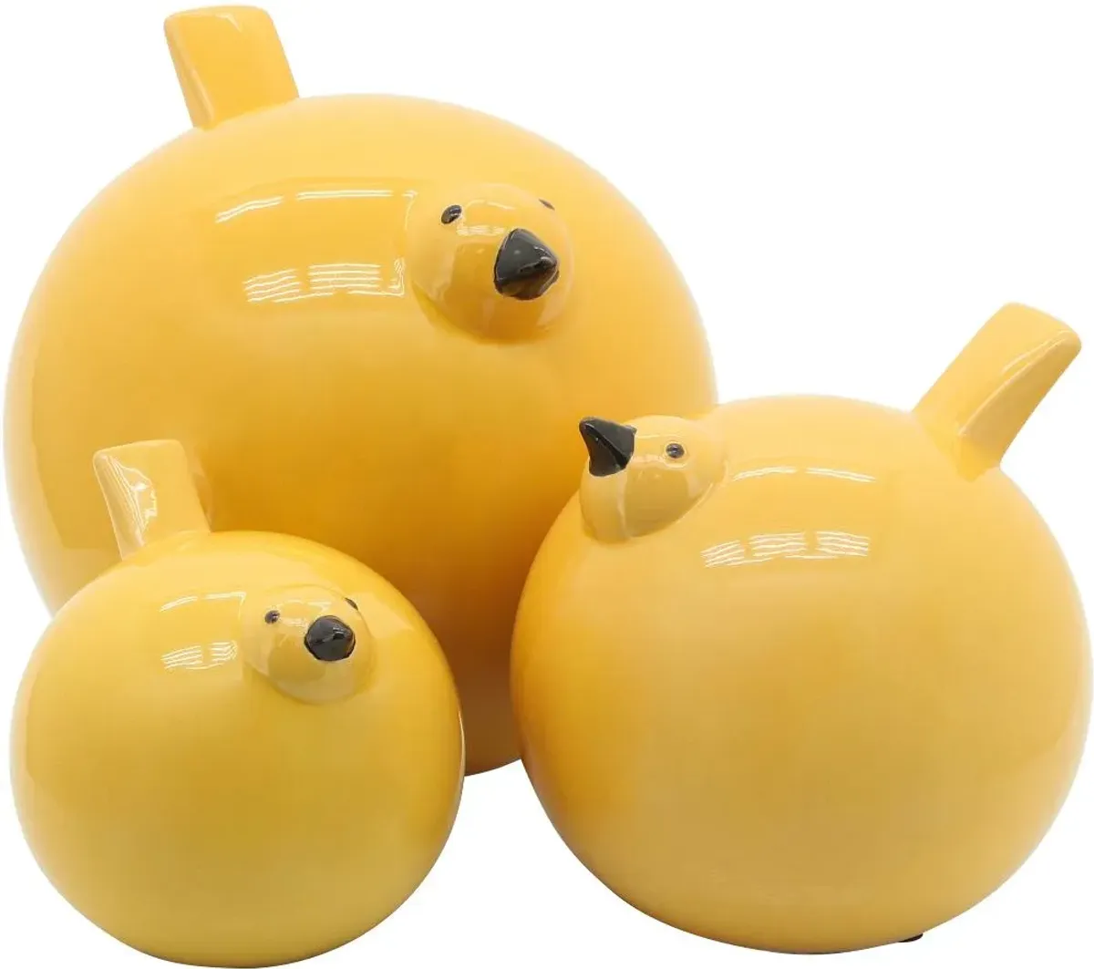 Large Ceramic Yellow Bird