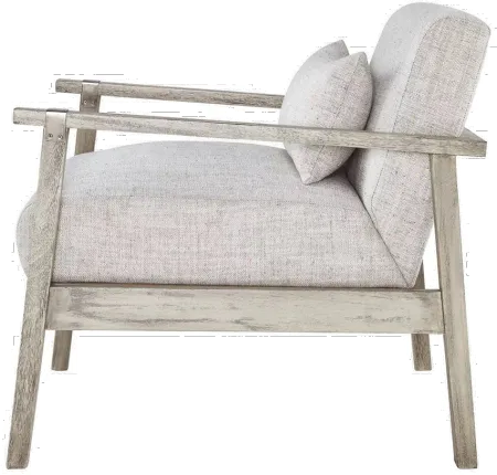 Herringbone Platinum Chair