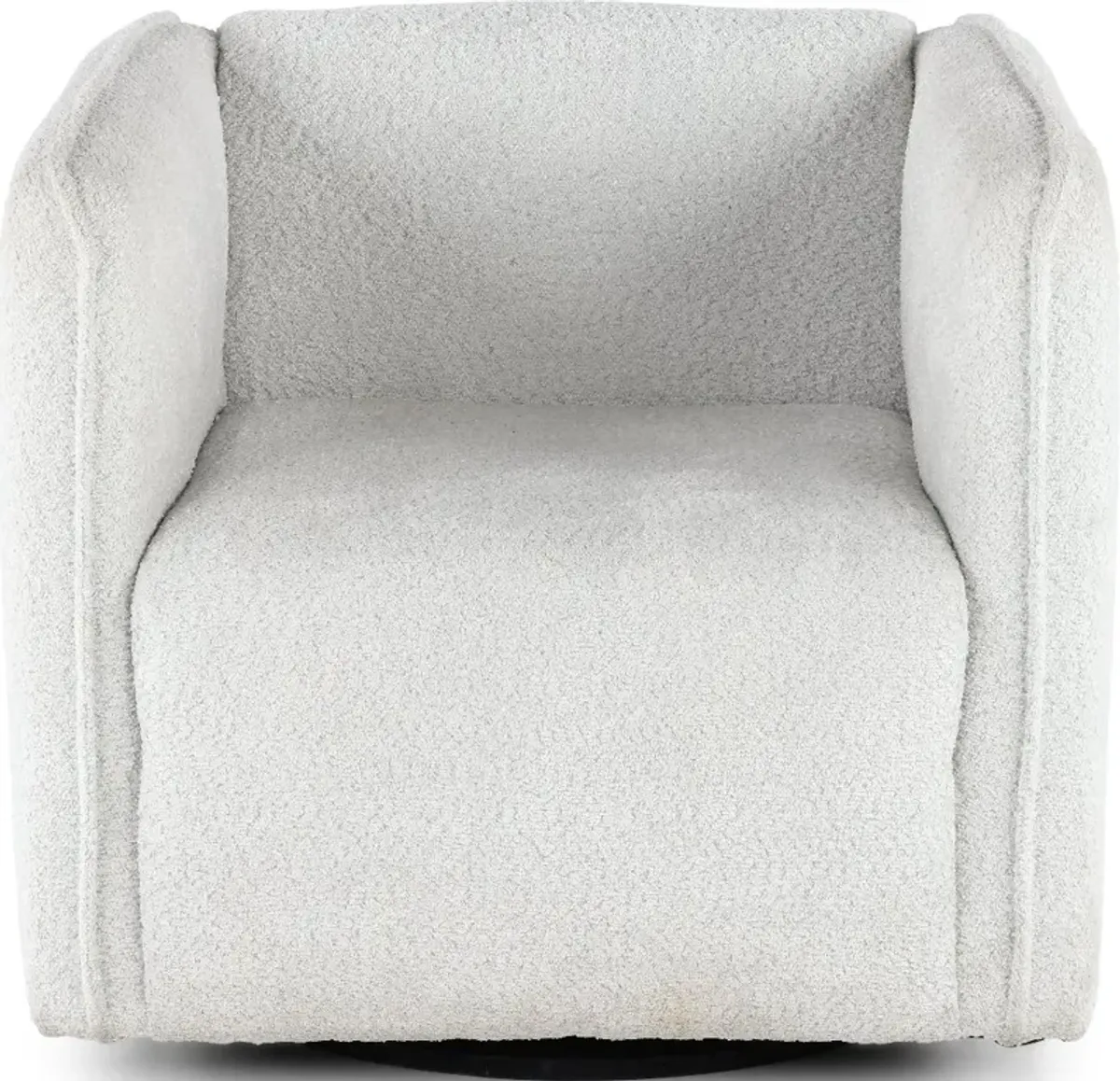 Lonoke Light Gray Swivel Accent Chair