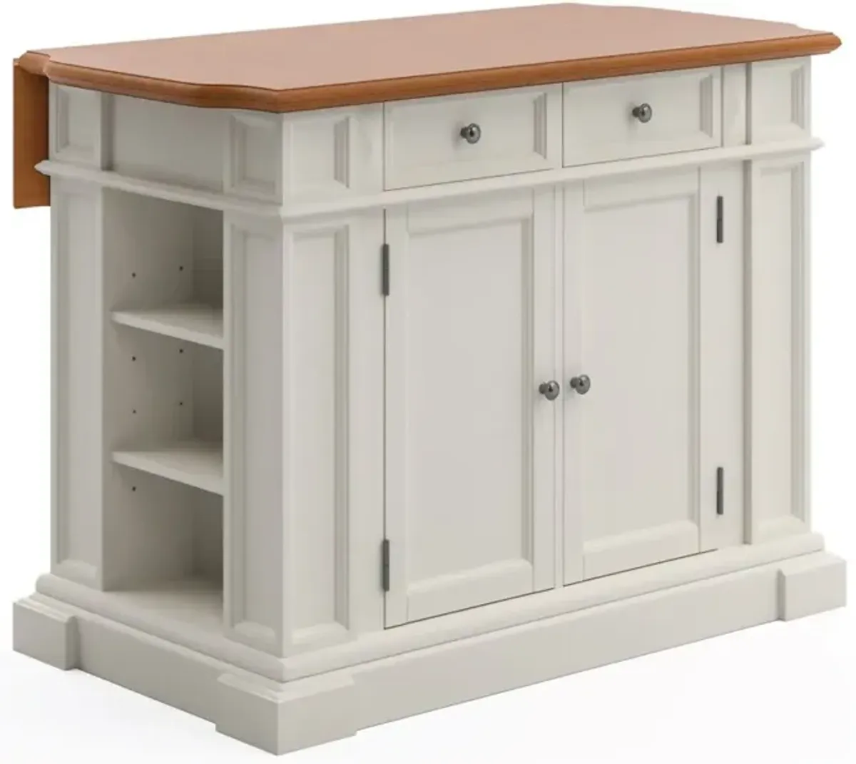 Americana White Kitchen Island