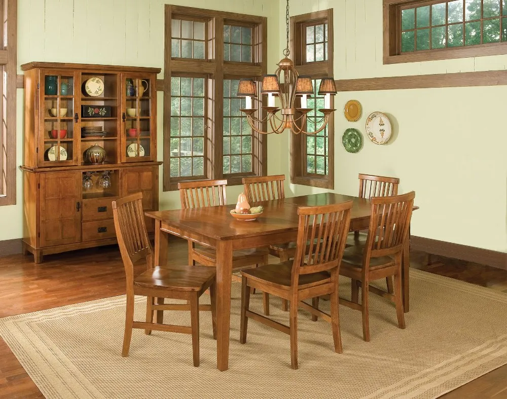 Arts and Crafts Brown Dining Table