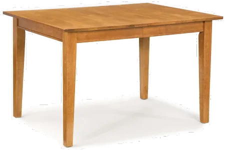 Arts and Crafts Brown Rectangle Dining Table