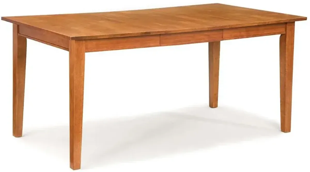 Arts and Crafts Brown Rectangle Dining Table