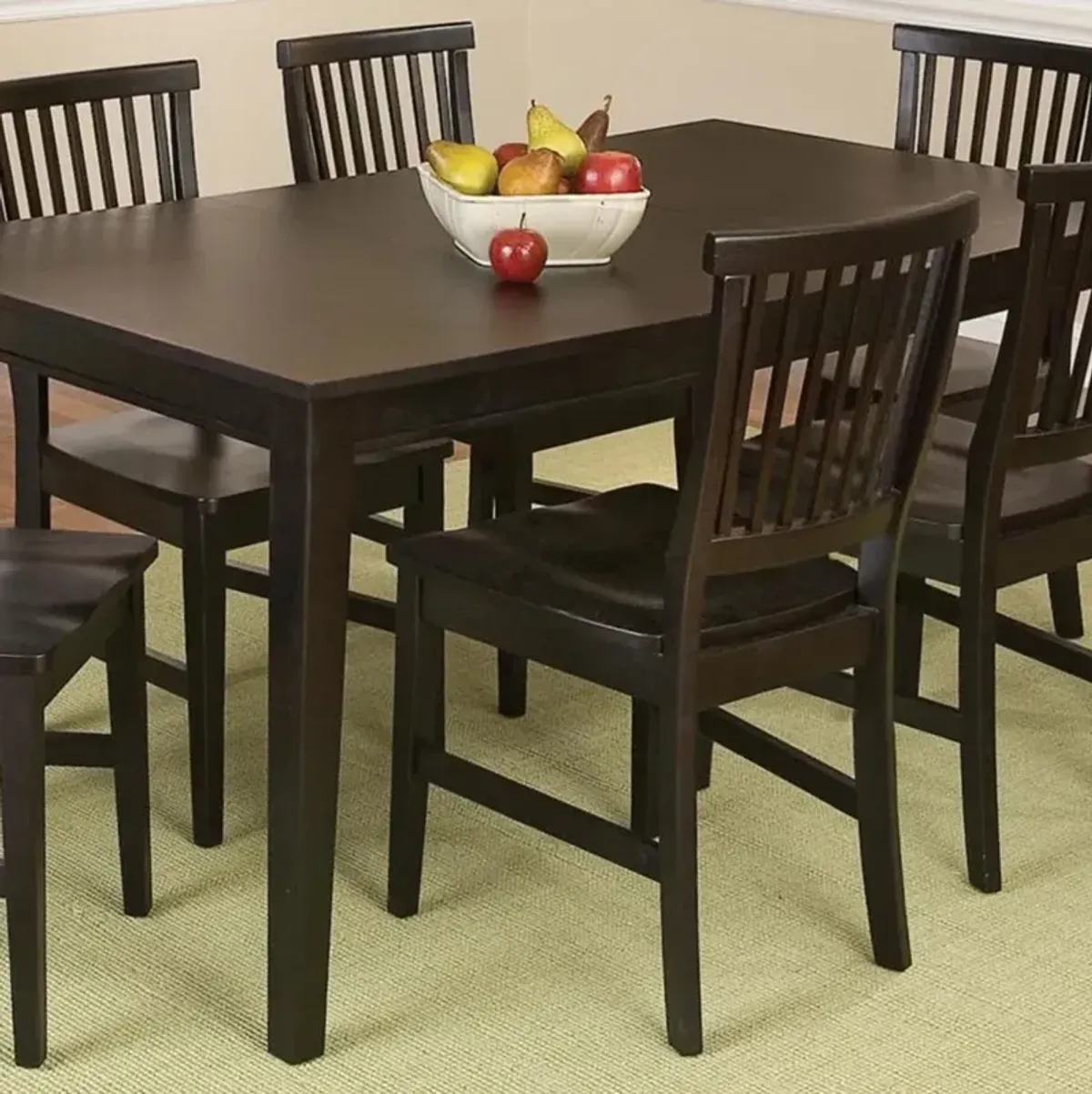 Arts and Crafts Black Dining Table