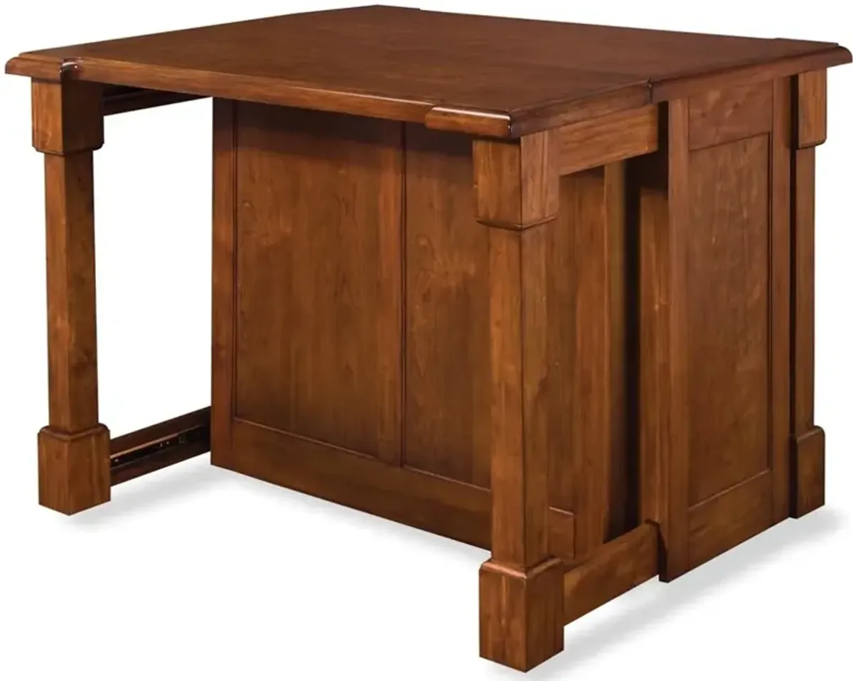 Aspen Brown Kitchen Island