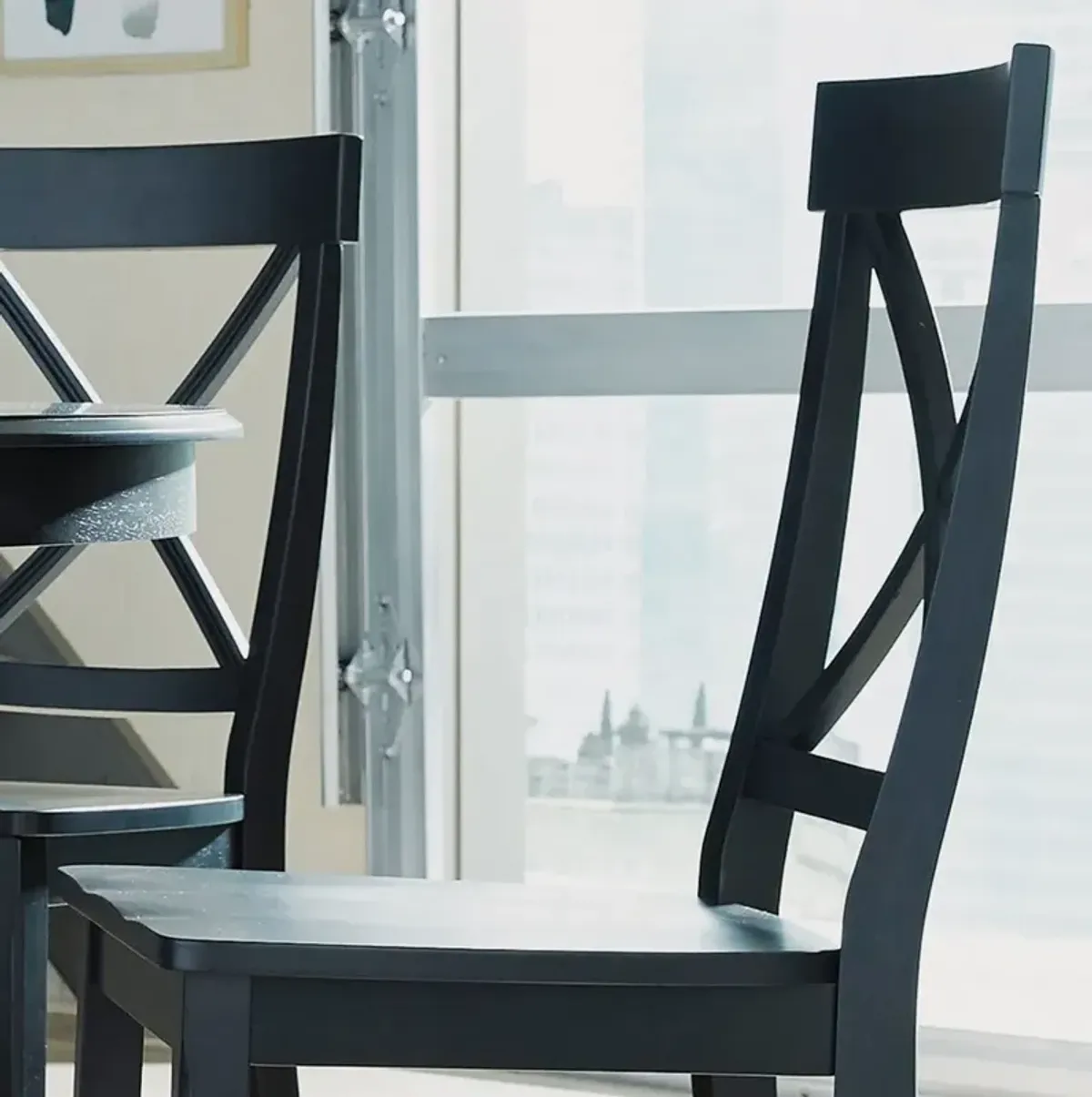 Blair Black Dining Chair Pair