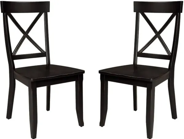 Blair Black Dining Chair Pair