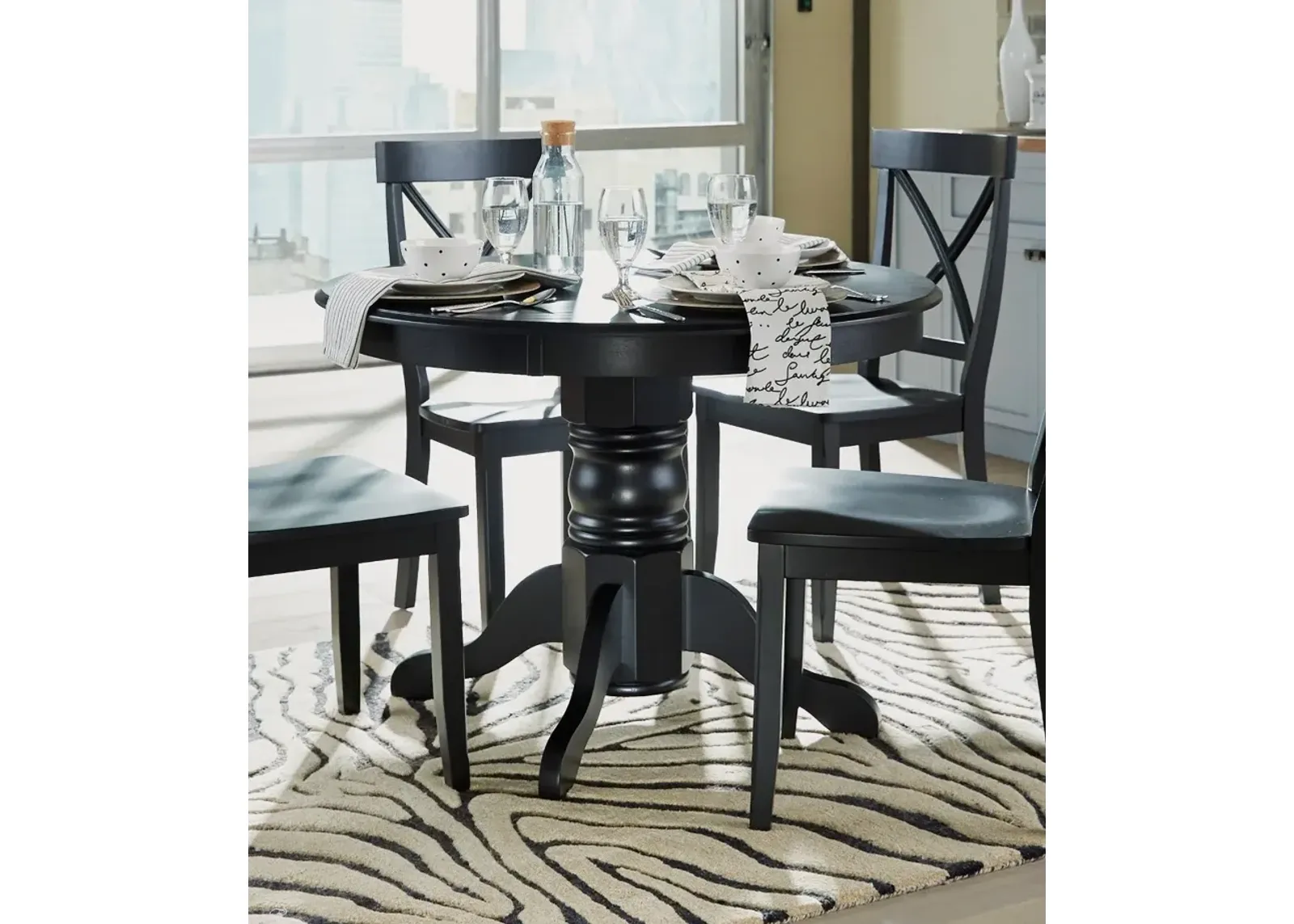 Blair Black Dining Table