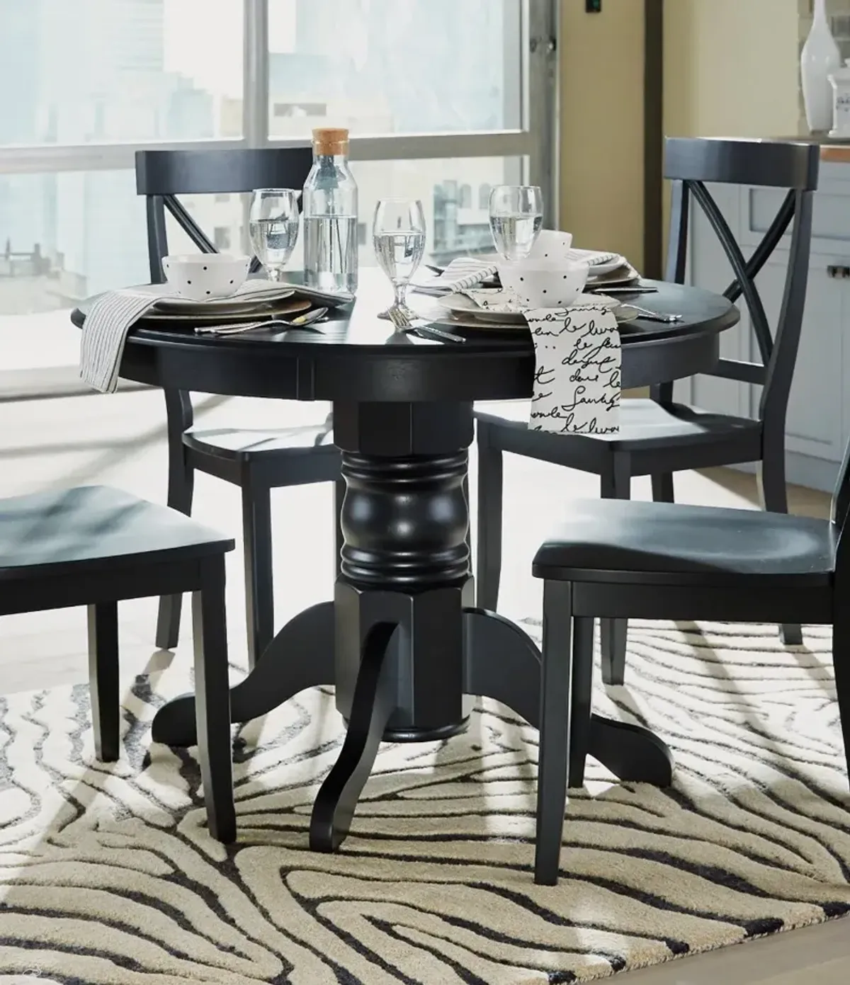 Blair Black Dining Table