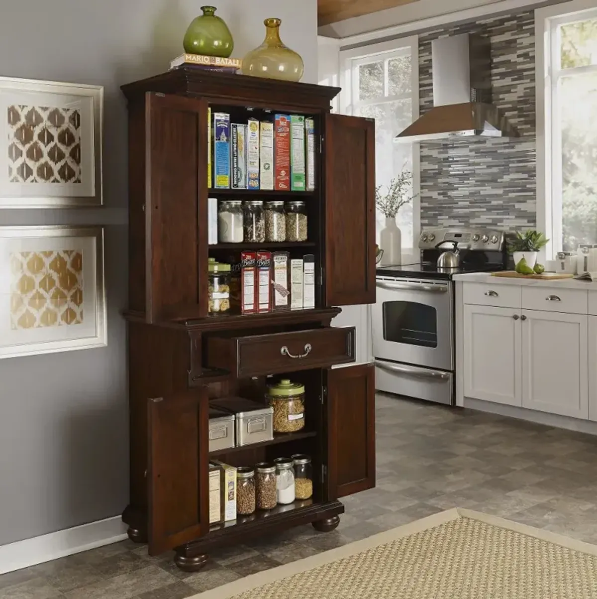 Colonial Classic Brown Pantry