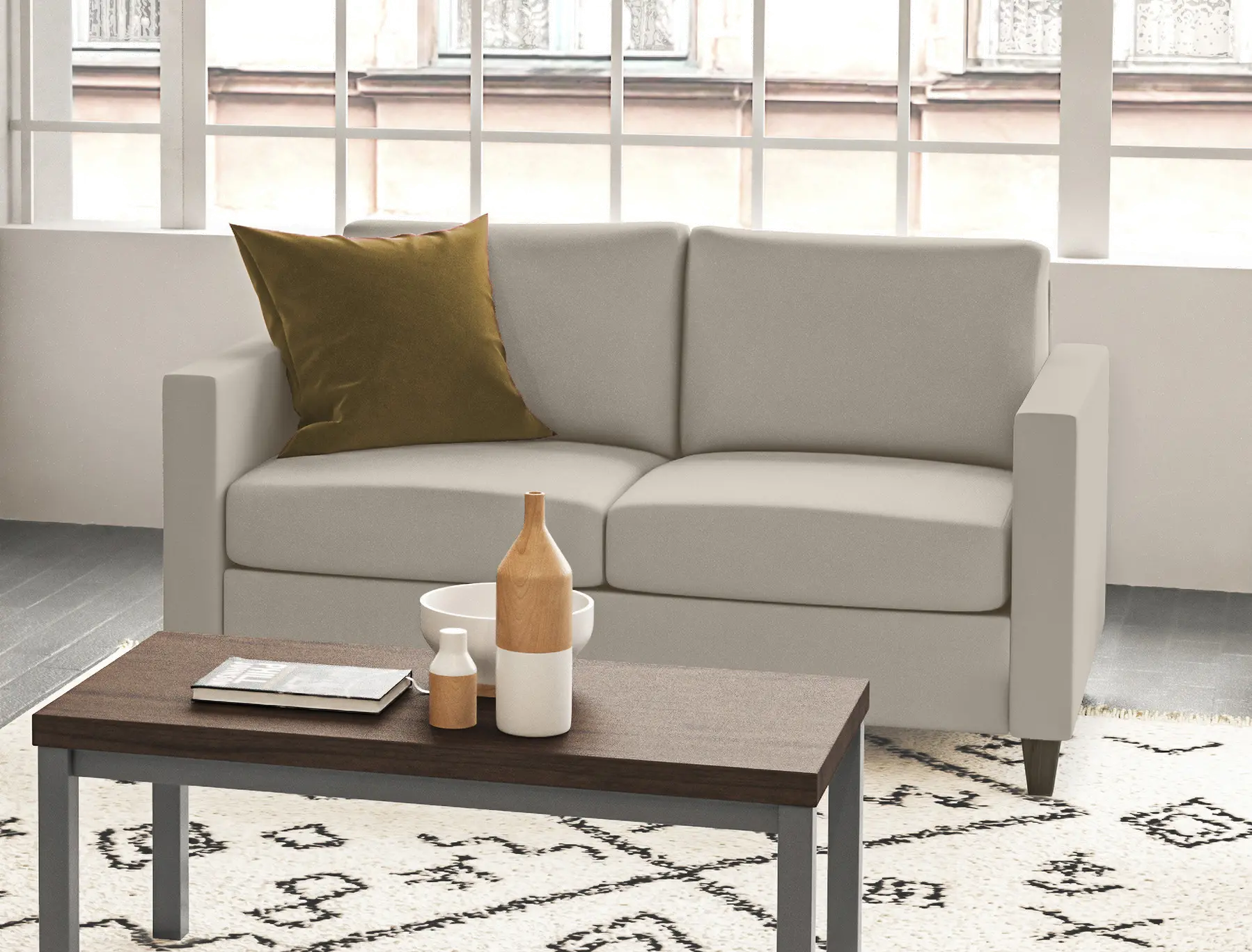 Dylan Tan Loveseat