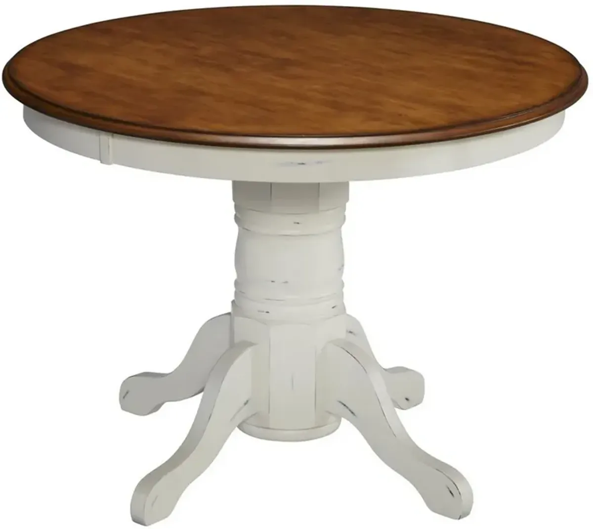 French Countryside Off-White Dining Table by Homestyles