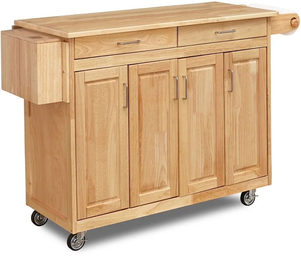 General Line Brown Kitchen Cart