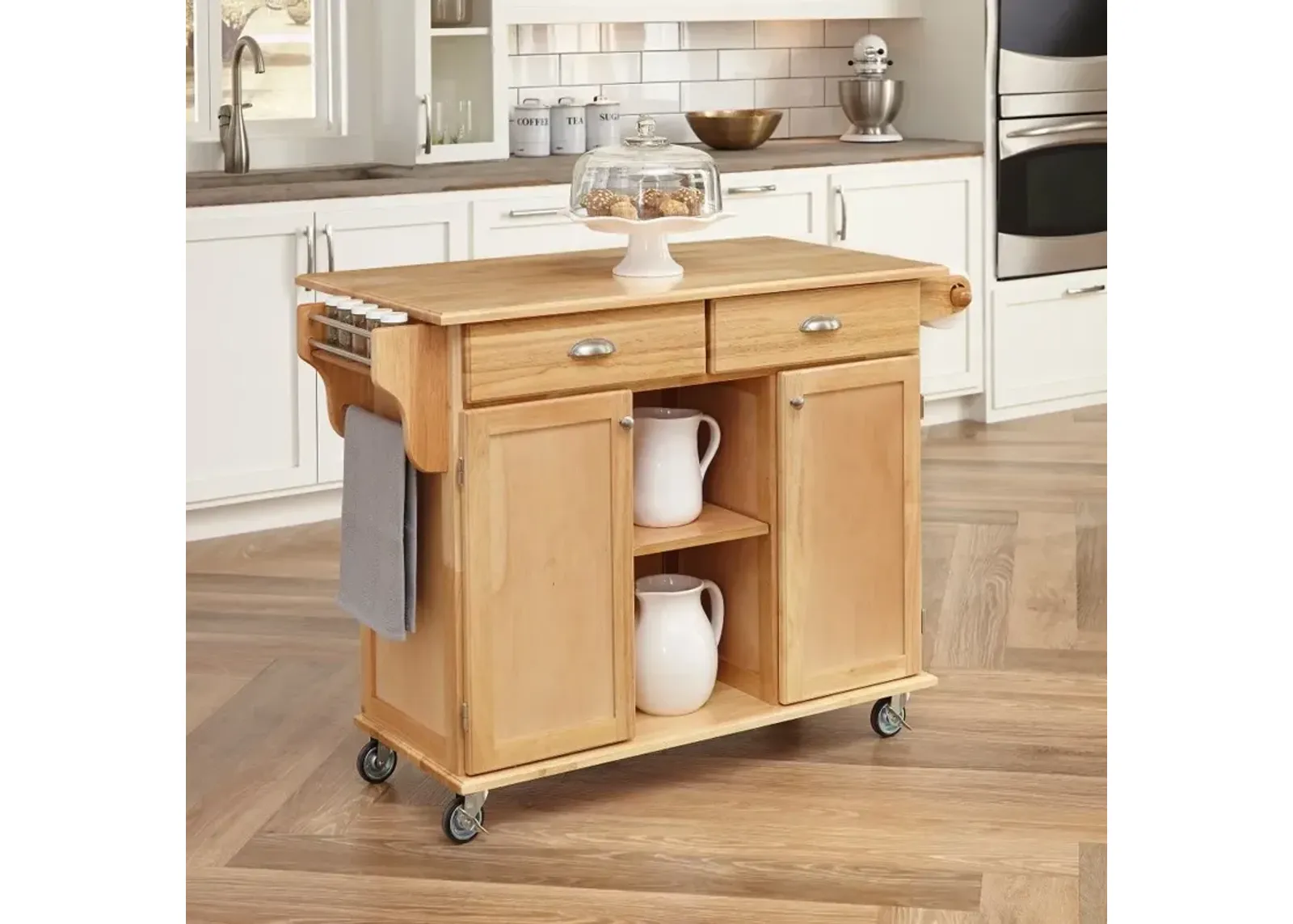 General Natural Kitchen Island