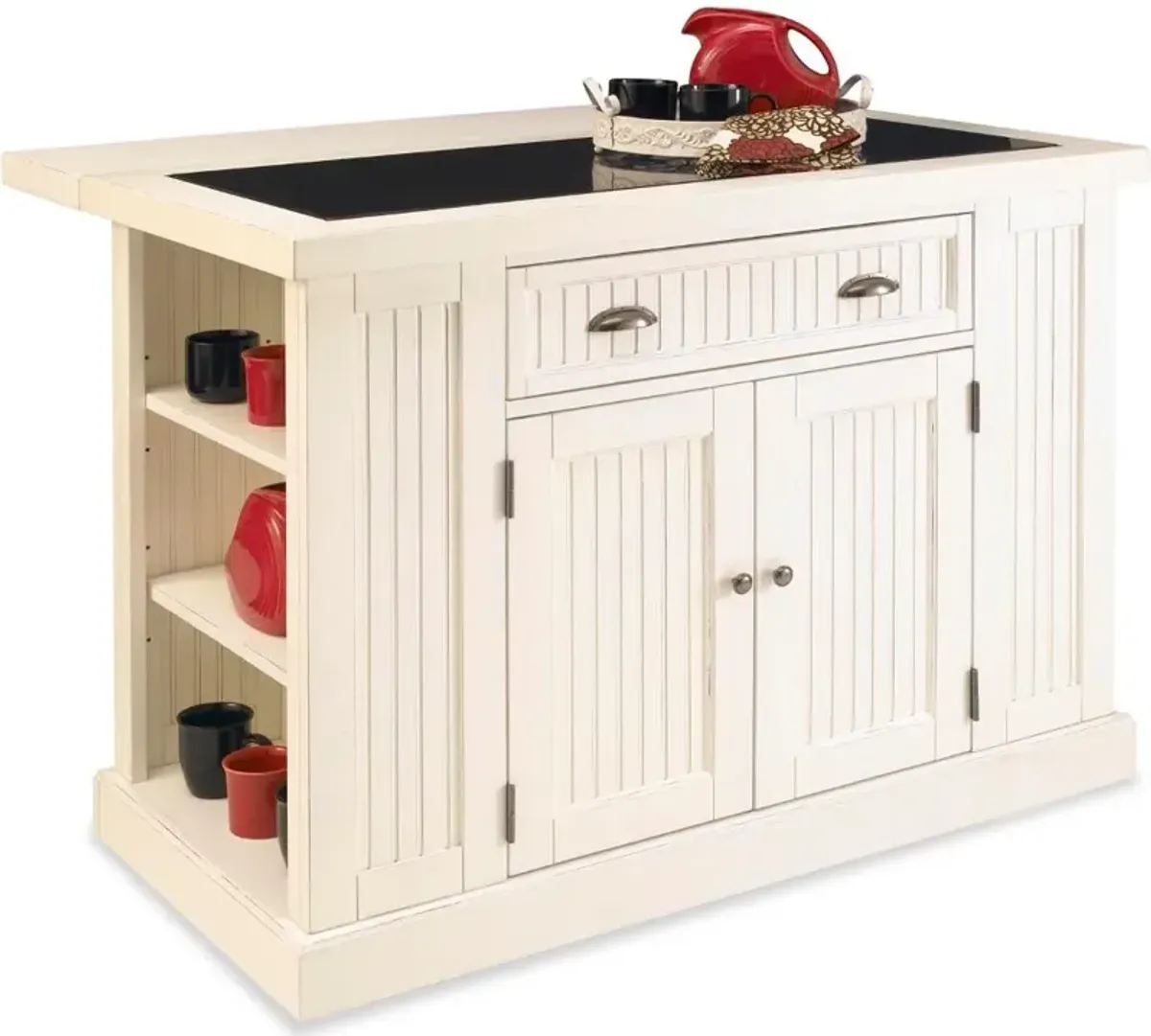 Nantucket Off-White Kitchen Island