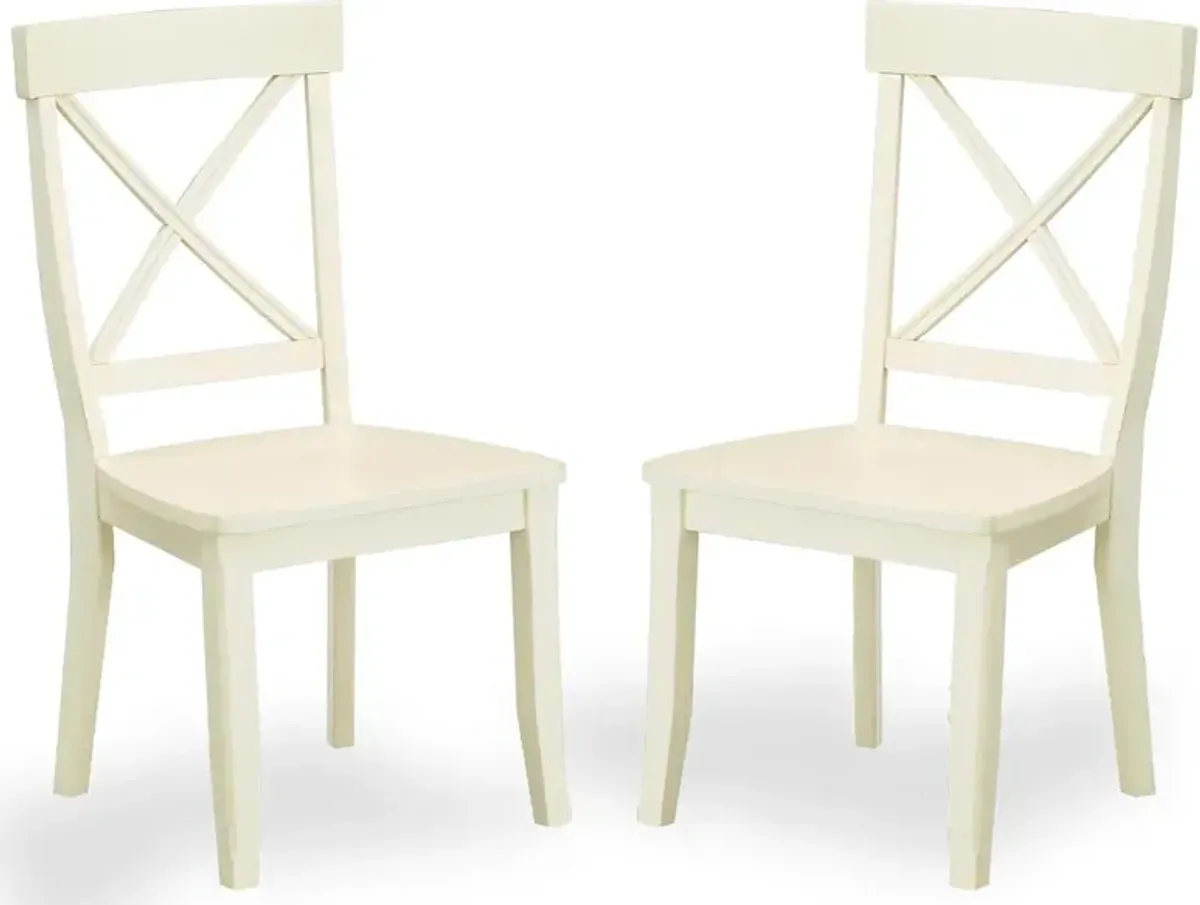 Warwick Off White Dining Room Chair (Set of 2)