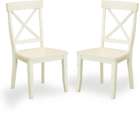 Warwick Off White Dining Room Chair (Set of 2)