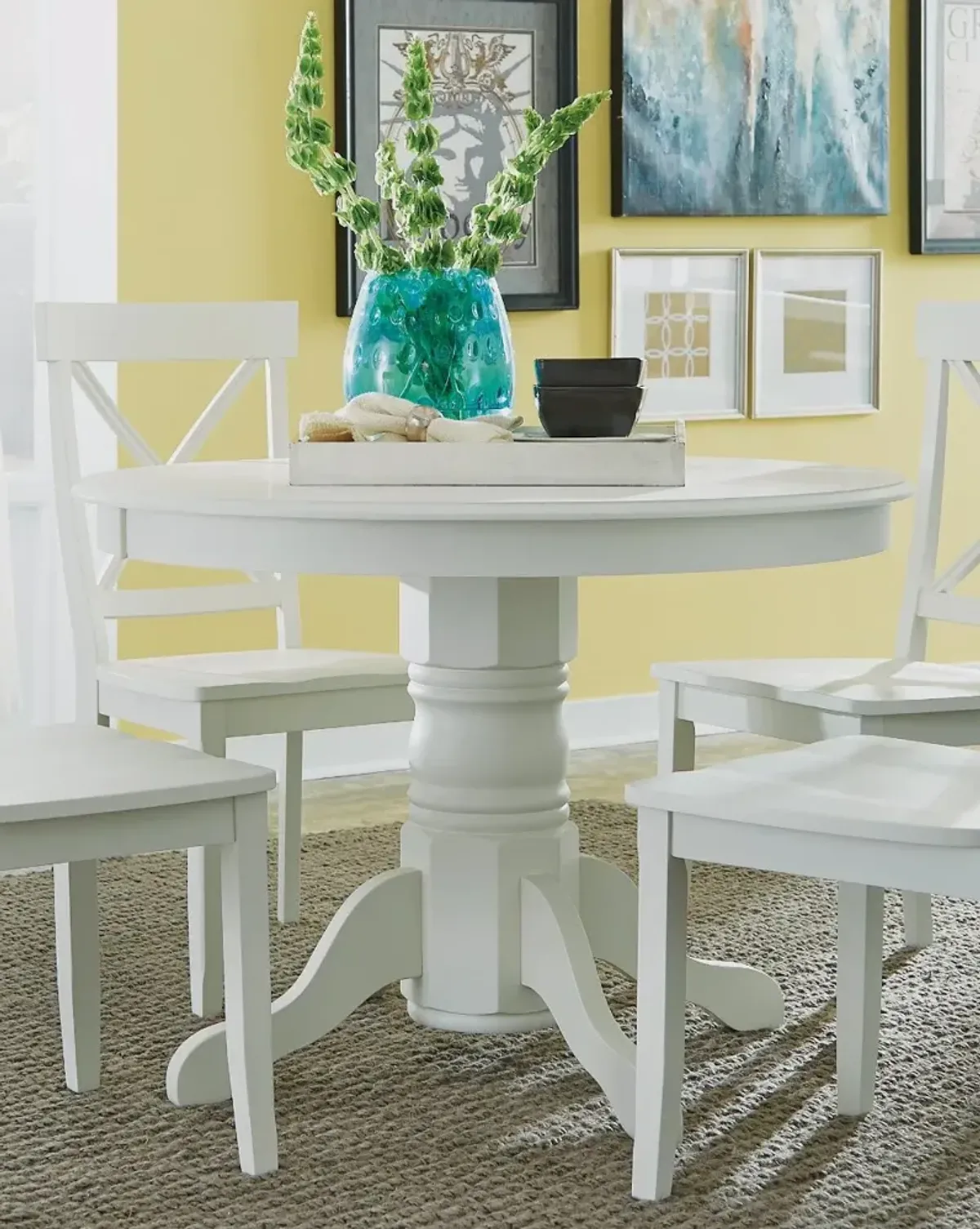 Warwick Off White Dining Room Table