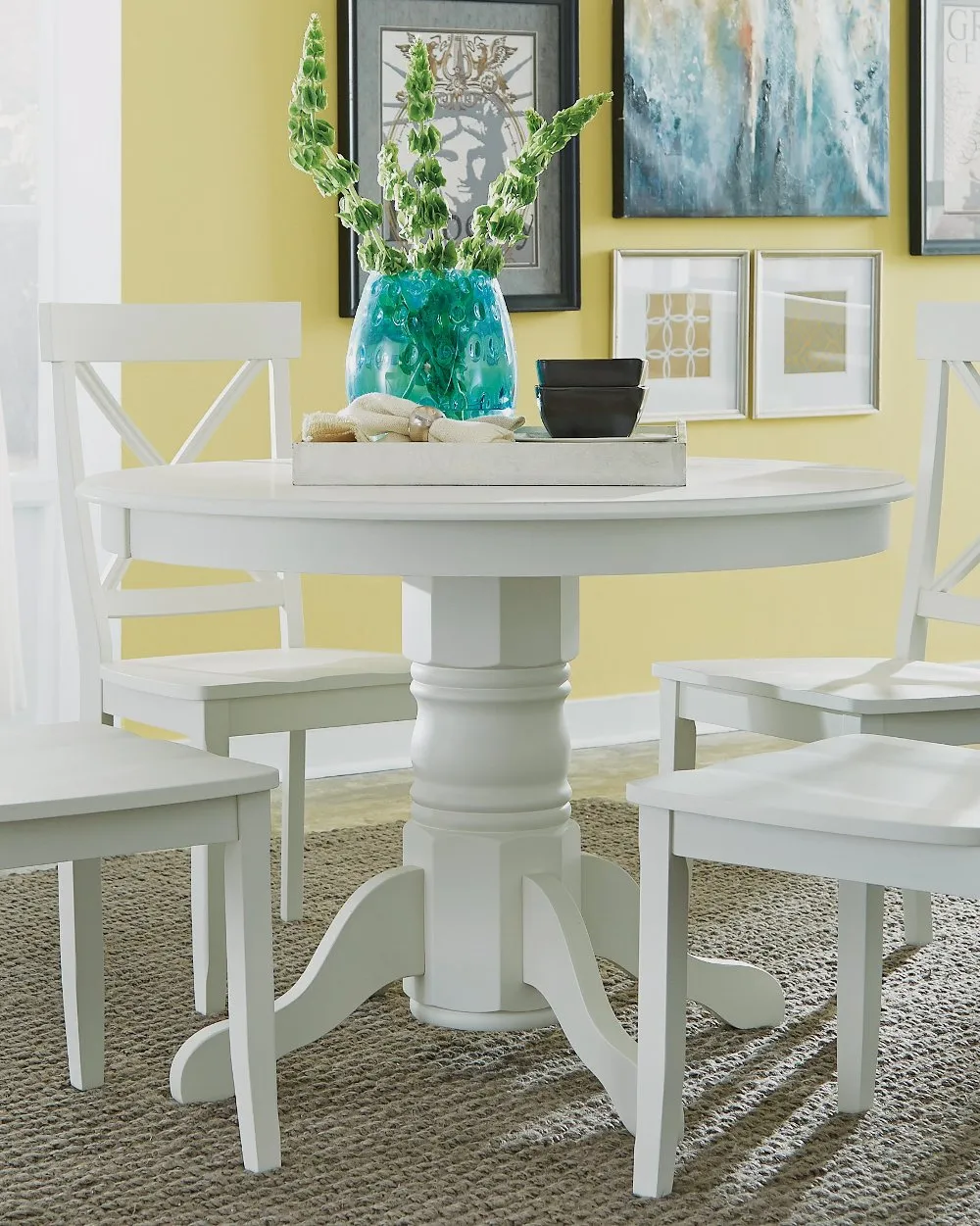 Warwick Off White Dining Room Table