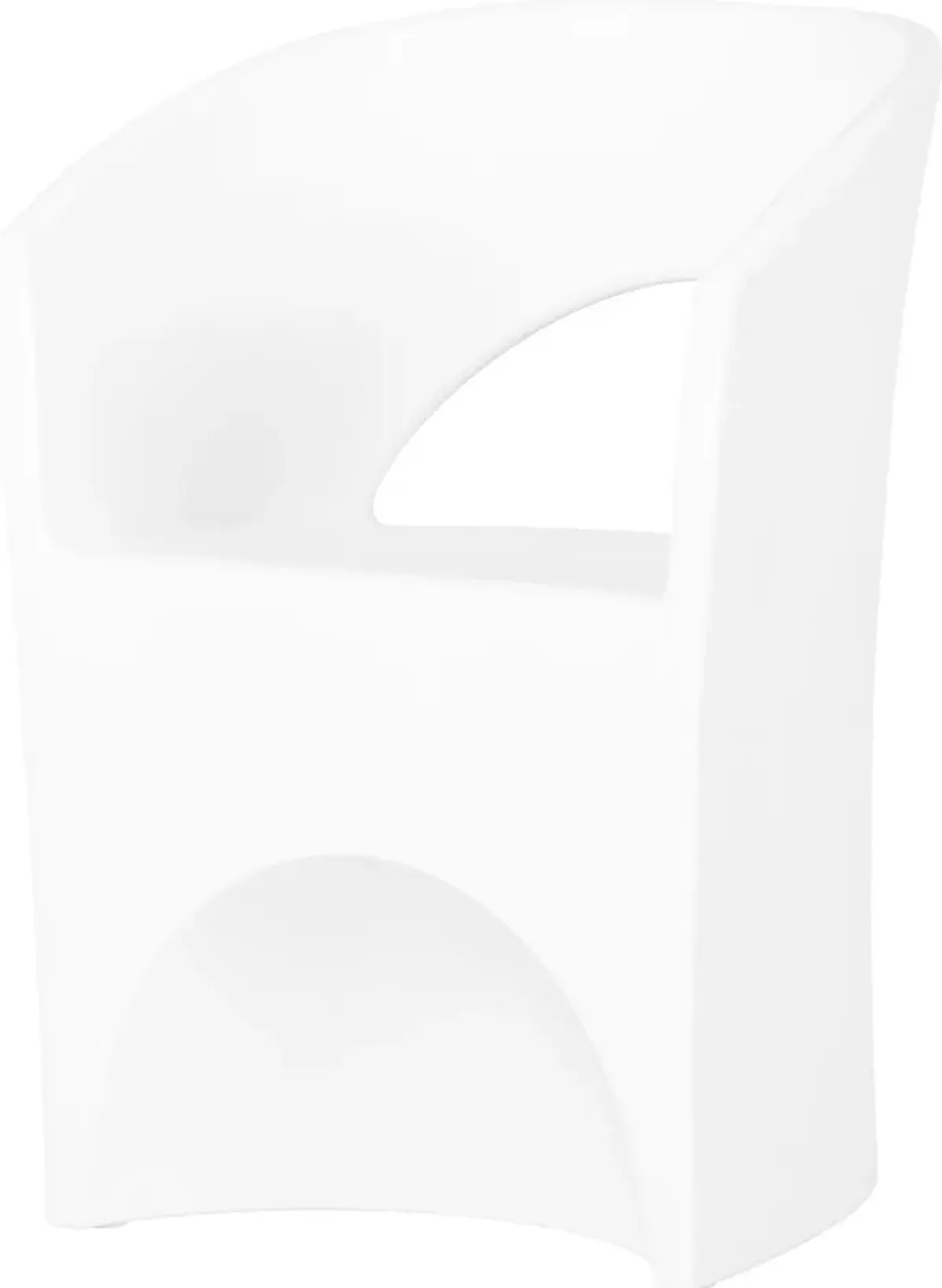 Dalya White Patio Chair - South Shore