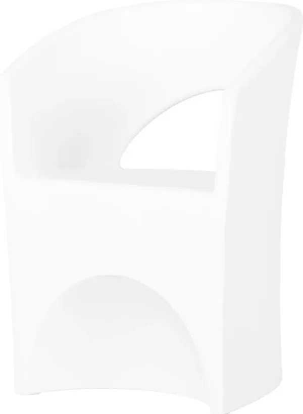 Dalya White Patio Chair - South Shore
