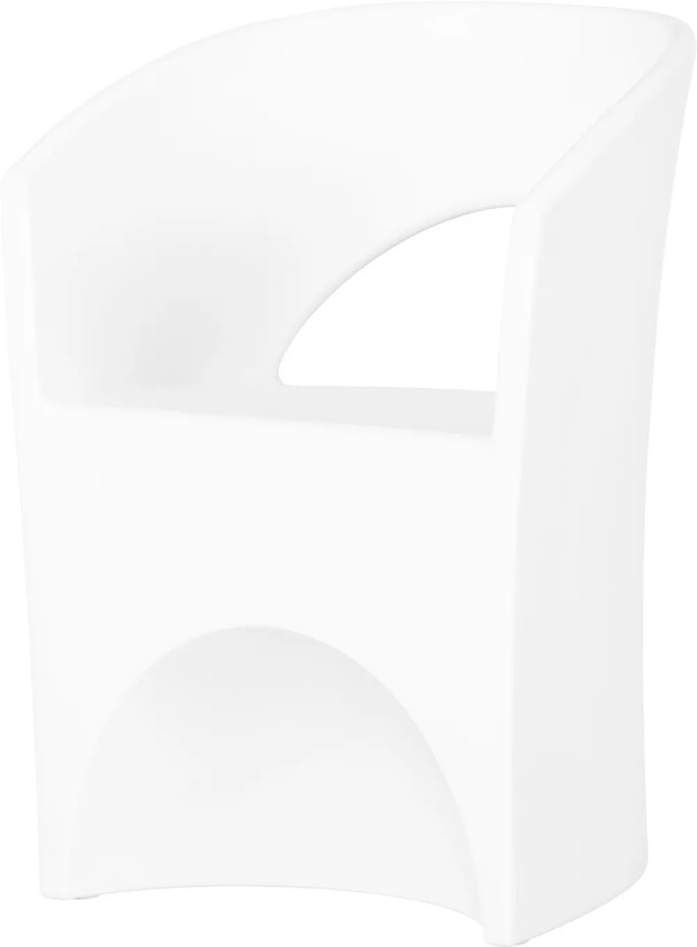 Dalya White Patio Chair - South Shore