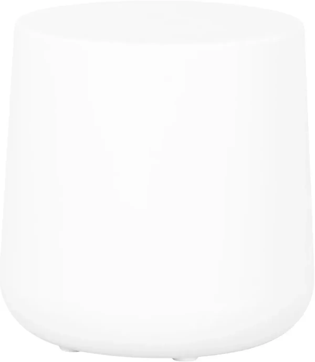 Dalya White Round Outdoor Side Table - South Shore