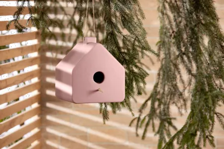 Dalya Pink Decorative Birdhouse - South Shore