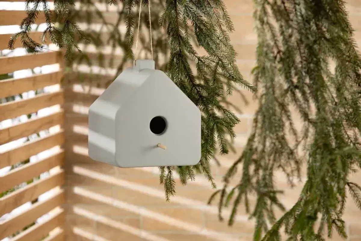 Dalya Greige Decorative Birdhouse - South Shore