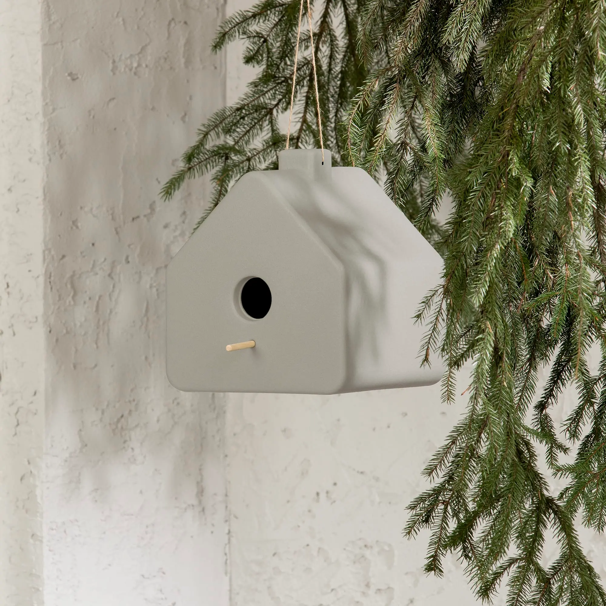 Dalya Greige Decorative Birdhouse - South Shore