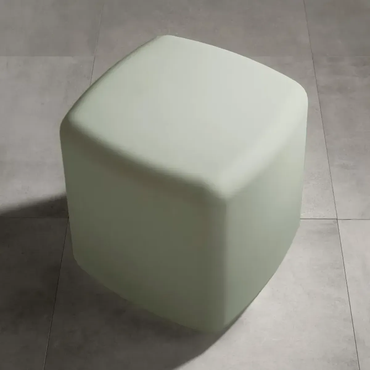 Dalya Sage Green Outdoor Side Table - South Shore