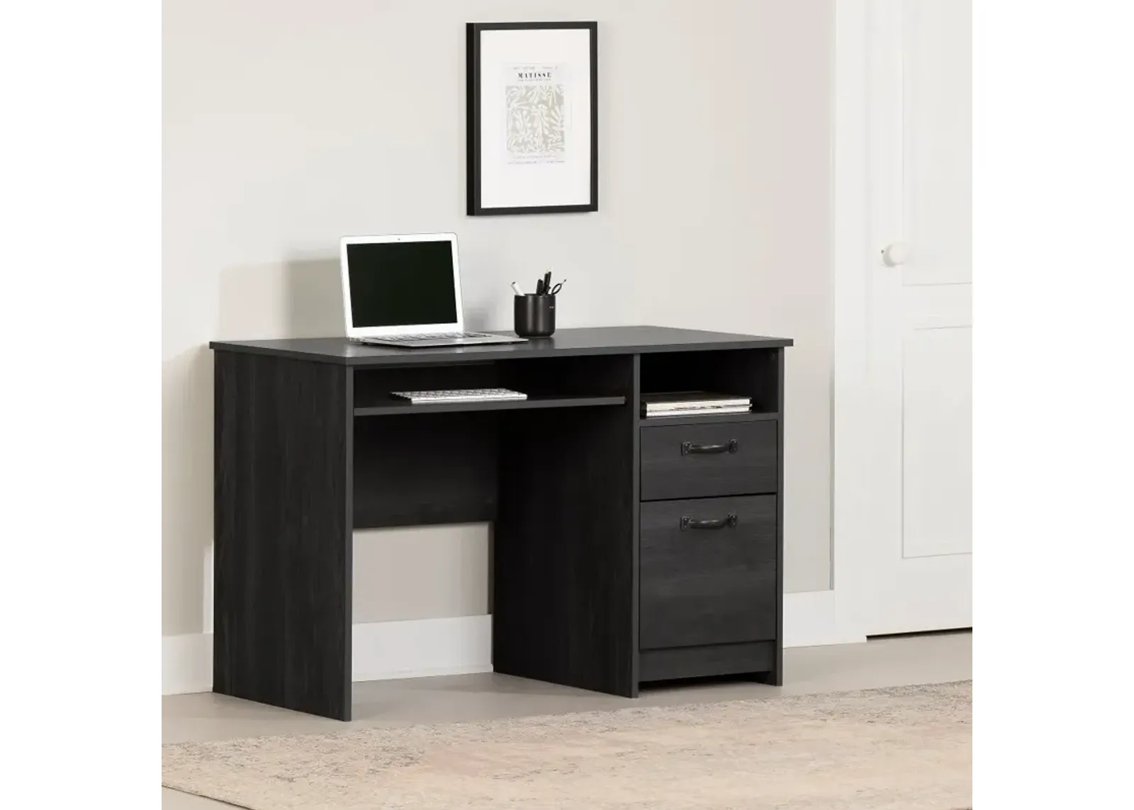 Tassio Gray Desk - South Shore