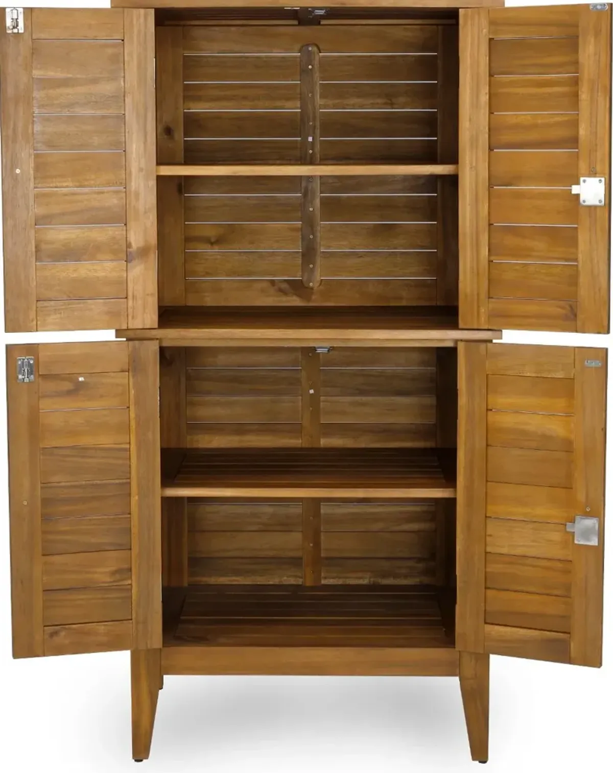 Maho Brown Outdoor Storage Cabinet