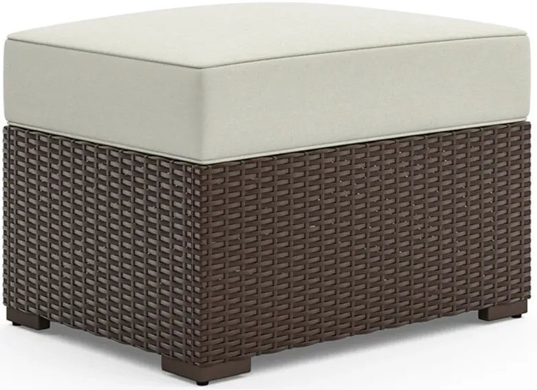 Palm Springs Brown Outdoor Ottoman